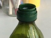 Kiöntős olajos üveg
